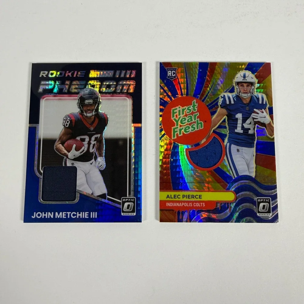 NFL Football Card Lot Tom Brady Jalen Hurts Rookie Relics Pickens Willis 12ct